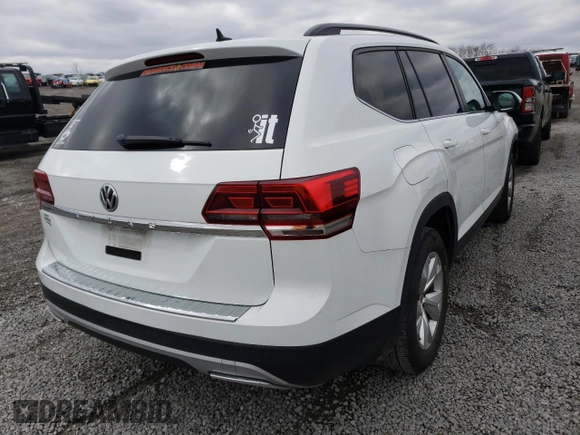 2020 Volkswagen Atlas S with VIN 1V2AP2CA5LC501466, listed as a Copart auction lot 44203403 with 80,725 mi miles and . Bid and sale history available at DreamBid. Image 3.