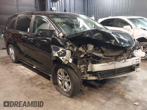 2023 Toyota Sienna XLE with VIN 5TDJSKFC7PS094770, listed as a IAAI auction lot 42146613 with 72,668 mi miles and . Bid and sale history available at DreamBid. Image 1.