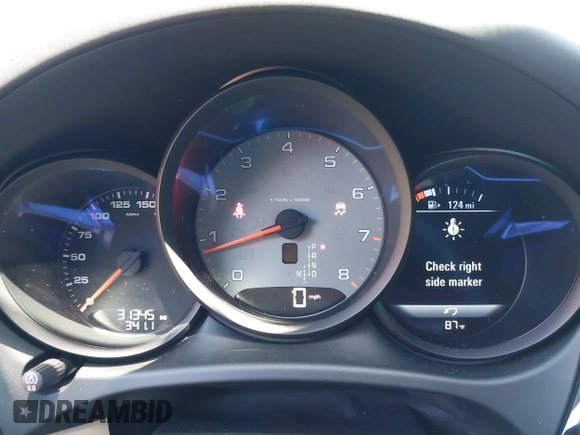 2019 Porsche Macan S with VIN WP1AB2A55KLB32336, listed as a IAAI auction lot 42761735 with 31,345 mi miles and . Bid and sale history available at DreamBid. Image 7.