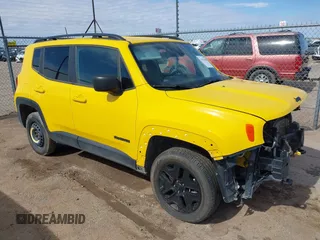 2018 Jeep Renegade Sport z VIN ZACCJBAB8JPJ09093, wystawiony jako IAAI lot #42221486 z przebiegiem 58 802 mil mil oraz . Historia ofert i sprzedaży dostępna na DreamBid. Obrazek 1.