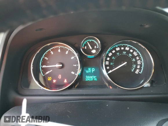 2014 Chevrolet Captiva Sport LT with VIN 3GNAL3EK4ES668589, listed as a Copart auction lot 75056914 with 104,137 mi miles and Salvage Title. Bid and sale history available at DreamBid. Image 9.