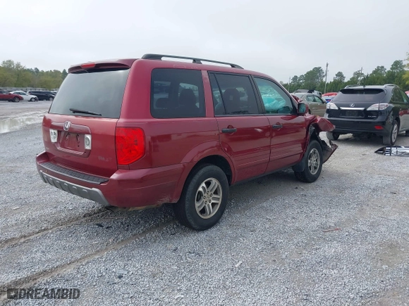 2003 Honda Pilot EX with VIN 2HKYF18593H523824, listed as a IAAI auction lot 41933540 with 159,935 mi miles. Bid and sale history available at carsss.com. Image 4.