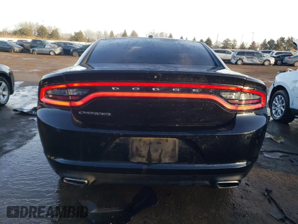 2019 Dodge Charger SXT with VIN 2C3CDXBGXKH725547, listed as a Copart auction lot 42208915 with 93,723 mi miles and Salvage title. Bid and sale history available at DreamBid. Image 6.