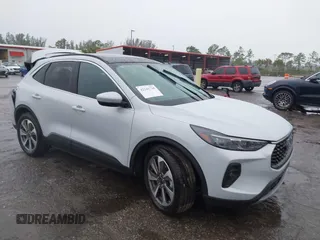 2025 Ford Escape with VIN 1FMCU0JZ4SUA18510, listed as a IAAI auction lot 42241710 with Not provided miles and . Bid and sale history available at DreamBid. Image 1.