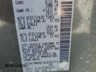 2016 Nissan Pathfinder Platinum с VIN 5N1AR2MN0GC610271, выставлен на аукционе Copart как лот 48664605 с пробегом 184 693 миль миль и Списание • Salvage title. История ставок и продаж доступна на DreamBid. Изображение 14.