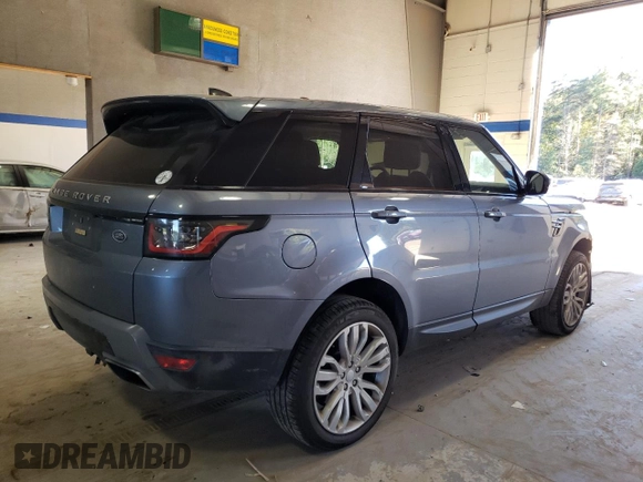 2021 Land Rover Range Rover Sport SE with VIN SALWG2SUXMA752640, listed as a Copart auction lot 75507094 with 47,153 mi miles and Salvage Title. Bid and sale history available at carsss.com. Image 3.