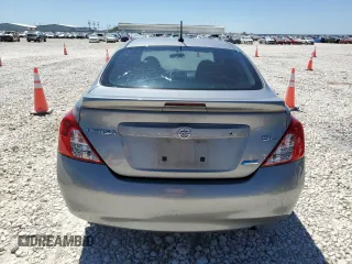 2014 Nissan Versa S with VIN 3N1CN7AP1EL841096, listed as a Copart auction lot 54109125 with 117,354 mi miles and Salvage Title. Bid and sale history available at carsss.com. Image 6.