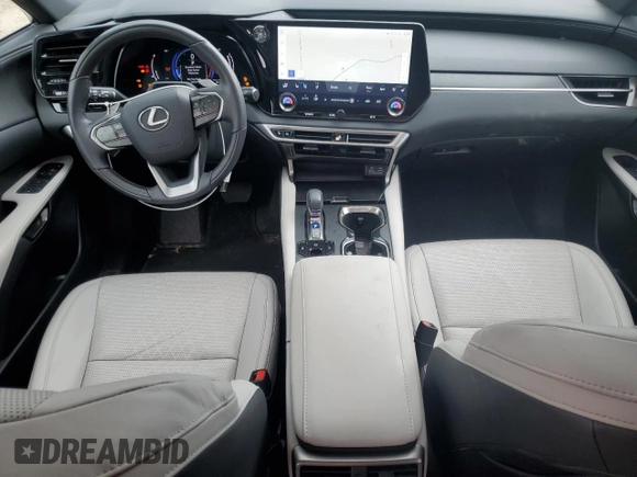 2024 Lexus RX 350 with VIN 2T2BAMBA8RC024709, listed as a Copart auction lot 57341135 with 20,134 mi miles and Salvage title. Bid and sale history available at DreamBid. Image 8.