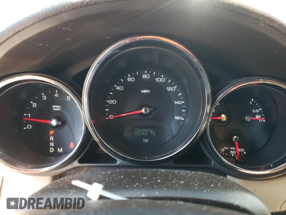 2013 Cadillac CTS Premium with VIN 1G6DP5E34D0100575, listed as a Copart auction lot 49862995 with 101,302 mi miles and Salvage Title. Bid and sale history available at DreamBid. Image 9.