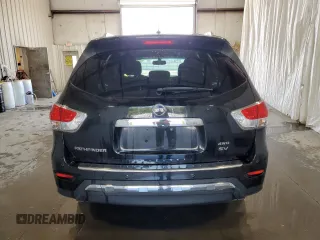 2016 Nissan Pathfinder Platinum with VIN 5N1AR2MM3GC645894, listed as a Copart auction lot 65990325 with 141,486 mi miles and Salvage title. Bid and sale history available at DreamBid. Image 6.