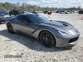 2014 Chevrolet Corvette Z51 3LT with VIN 1G1YM2D76E5105428, listed as a Copart auction lot 49181995 with 60,860 mi miles and Salvage title. Bid and sale history available at DreamBid. Image 4.