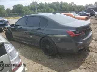 2020 BMW 7 Series 750i xDrive with VIN WBA7U2C07LGJ59228, listed as a Copart auction lot 65456183 with 47,829 mi miles. Bid and sale history available at carsss.com. Image 2.