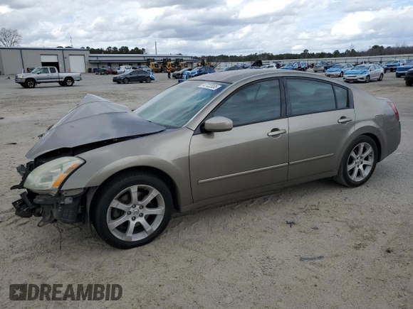 2006 Nissan Maxima 3.5 SE with VIN 1N4BA41E16C801072, listed as a Copart auction lot 47722035 with 0 mi miles and Salvage Title. Bid and sale history available at carsss.com. Image 1.