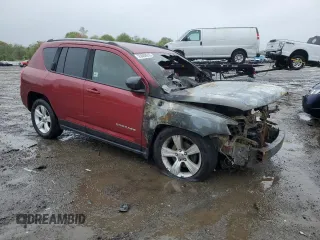 2016 Jeep Compass Sport with VIN 1C4NJDBB5GD779567, listed as a Copart auction lot 55808655 with Not provided miles and Salvage title. Bid and sale history available at DreamBid. Image 4.