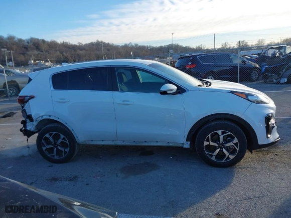 2020 Kia Sportage LX with VIN KNDPM3AC1L7779711, listed as a IAAI auction lot 41226145 with 65,319 mi miles. Bid and sale history available at carsss.com. Image 13.