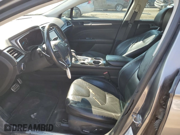 2013 Ford Fusion Titanium with VIN 3FA6P0K92DR112909, listed as a Copart auction lot 75274464 with 154,094 mi miles and Salvage Title. Bid and sale history available at DreamBid. Image 7.