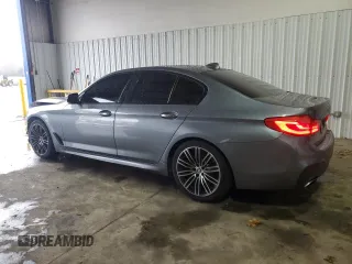 2018 BMW 5 Series 540i xDrive with VIN WBAJE7C59JWD52143, listed as a Copart auction lot 83438484 with 103,401 mi miles and Salvage title. Bid and sale history available at DreamBid. Image 2.