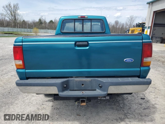1994 Ford Ranger Splash z VIN 1FTCR11X7RTB12634, wystawiony jako Copart lot #53813435 z przebiegiem 183 609 mil mil oraz Szkoda całkowita • Salvage title. Historia ofert i sprzedaży dostępna na DreamBid. Obrazek 6.