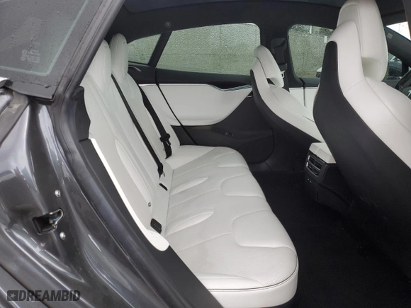 2017 Tesla Model S 100D with VIN 5YJSA1E22HF183131, listed as a Copart auction lot 42749885 with 70,825 mi miles and Salvage Title. Bid and sale history available at carsss.com. Image 11.
