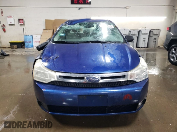 2009 Ford Focus SE with VIN 1FAHP35N69W229657, listed as a Copart auction lot 49583665 with 132,459 mi miles and Salvage Title. Bid and sale history available at carsss.com. Image 5.