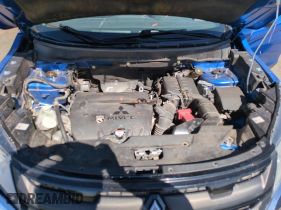 2020 Mitsubishi Outlander ES with VIN JA4AP3AU3LU007728, listed as a Copart auction lot 57160025 with 75,295 mi miles and Salvage title. Bid and sale history available at DreamBid. Image 12.
