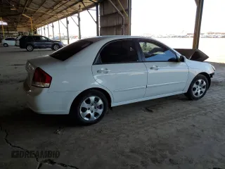 2007 Kia Spectra EX z VIN KNAFE122175466224, wystawiony jako Copart lot #54455405 z przebiegiem 55 616 mil mil oraz Szkody całkowita. Historia ofert i sprzedaży dostępna na DreamBid. Obrazek 3.