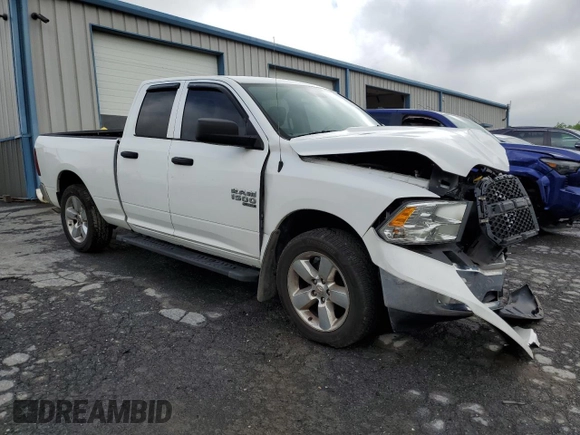 2022 Ram 1500 Tradesman with VIN 1C6RR7FG2NS226649, listed as a Copart auction lot 56928205 with 56,188 mi miles and Salvage title. Bid and sale history available at DreamBid. Image 4.