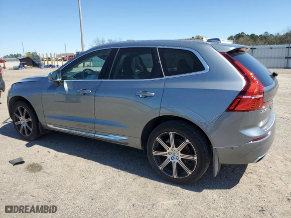 2021 Volvo XC60 Inscription with VIN YV4102DL0M1784035, listed as a Copart auction lot 48709295 with 31,255 mi miles and Salvage Title. Bid and sale history available at carsss.com. Image 2.