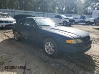 1996 Ford Mustang GT with VIN 1FALP42X2TF137071, listed as a Copart auction lot 49165945 with Not provided miles and Non repairable. Bid and sale history available at DreamBid. Image 4.