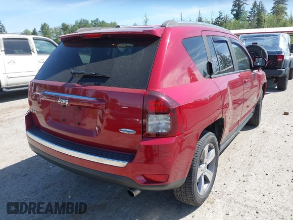 2016 Jeep Compass Latitude with VIN 1C4NJDEB3GD755831, listed as a IAAI auction lot 42222434 with 115,593 mi miles and . Bid and sale history available at DreamBid. Image 4.