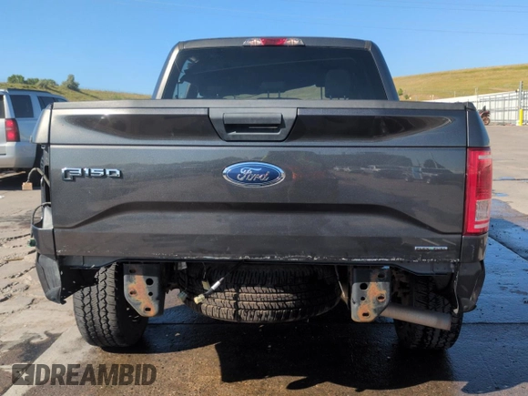 2015 Ford F-150 XLT with VIN 1FTEW1EF2FFC55441, listed as a Copart auction lot 61578305 with 109,975 mi miles and Salvage title. Bid and sale history available at DreamBid. Image 6.