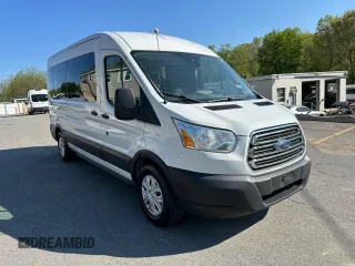 2019 Ford Transit Passenger XL z VIN 1FBAX2CM7KKA60959, wystawiony jako Copart lot #56836625 z przebiegiem 281 088 mil mil oraz Tytuł czysty. Historia ofert i sprzedaży dostępna na DreamBid. Obrazek 4.