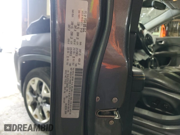 2019 Jeep Compass Limited z VIN 3C4NJDCB1KT594322, wystawiony jako Copart lot #60904585 z przebiegiem 65 432 mil mil oraz Szkoda całkowita • Salvage title. Historia ofert i sprzedaży dostępna na DreamBid. Obrazek 13.