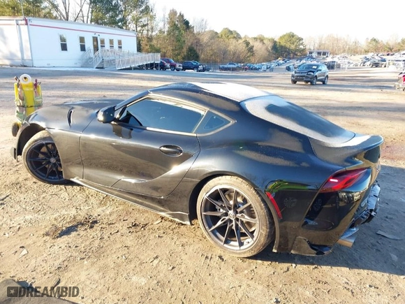 2024 Toyota GR Supra 3.0 with VIN WZ1DB0G01RW067364, listed as a IAAI auction lot 41330053 with 6,500 mi miles. Bid and sale history available at carsss.com. Image 3.