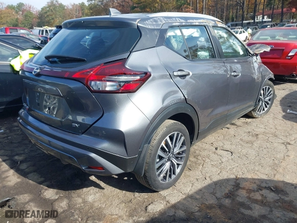 2023 Nissan Kicks SV with VIN 3N1CP5CV6PL508535, listed as a IAAI auction lot 40966271 with 24,174 mi miles. Bid and sale history available at carsss.com. Image 4.