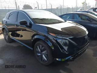 2023 Nissan ARIYA Evolve+ with VIN JN1BF0BA7PM402620, listed as a IAAI auction lot 42486382 with 47,174 mi miles and . Bid and sale history available at DreamBid. Image 1.