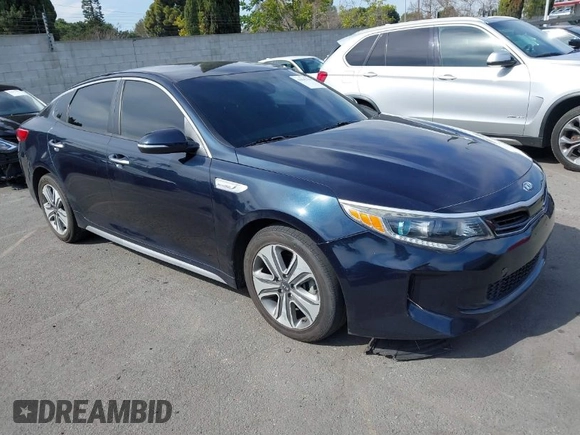 2017 Kia Optima EX with VIN KNAGU4LE1H5009500, listed as a IAAI auction lot 41642190 with 132,767 mi miles and . Bid and sale history available at DreamBid. Image 1.