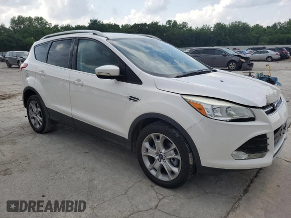 2014 Ford Escape Titanium с VIN 1FMCU0J97EUB15513, выставлен на аукционе Copart как лот 57391715 с пробегом 125 851 миль миль и Списание • Salvage title. История ставок и продаж доступна на DreamBid. Изображение 4.