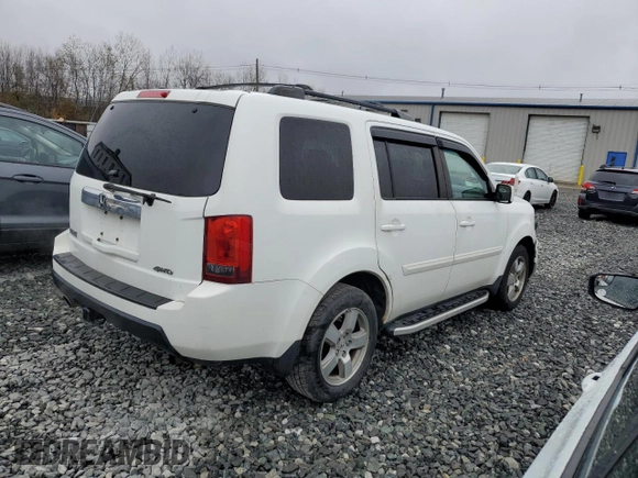 2011 Honda Pilot EX-L z VIN 5FNYF4H53BB085610, wystawiony jako Copart lot #52297505 z przebiegiem 188 263 mil mil oraz Czysty tytuł • Clean title. Historia ofert i sprzedaży dostępna na DreamBid. Obrazek 3.