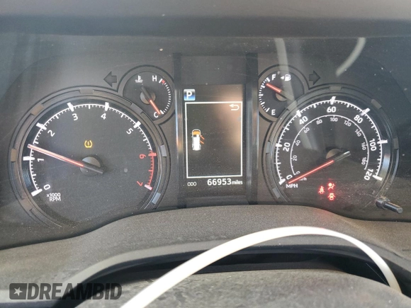 2021 Toyota 4Runner SR5 with VIN JTEMU5JR7M5868047, listed as a Copart auction lot 54008775 with 66,953 mi miles and Salvage title. Bid and sale history available at DreamBid. Image 9.