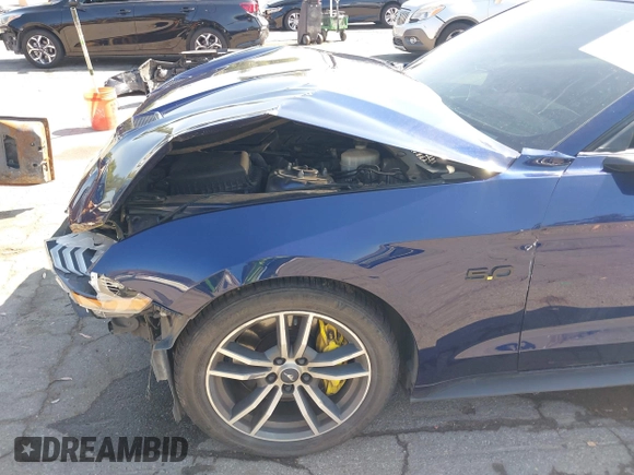 2020 Ford Mustang GT with VIN 1FA6P8CF7L5189263, listed as a IAAI auction lot 42474664 with 93,491 mi miles and . Bid and sale history available at DreamBid. Image 6.