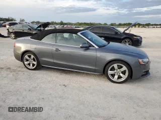 2016 Audi A5 Premium with VIN WAUD2AFH7GN006385, listed as a Copart auction lot 80199644 with 138,529 mi miles and Salvage title. Bid and sale history available at DreamBid. Image 4.