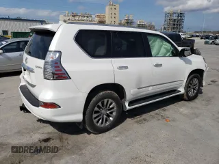 2017 Lexus GX with VIN JTJJM7FX8H5153422, listed as a Copart auction lot 41570193 with 39,107 mi miles. Bid and sale history available at carsss.com. Image 3.