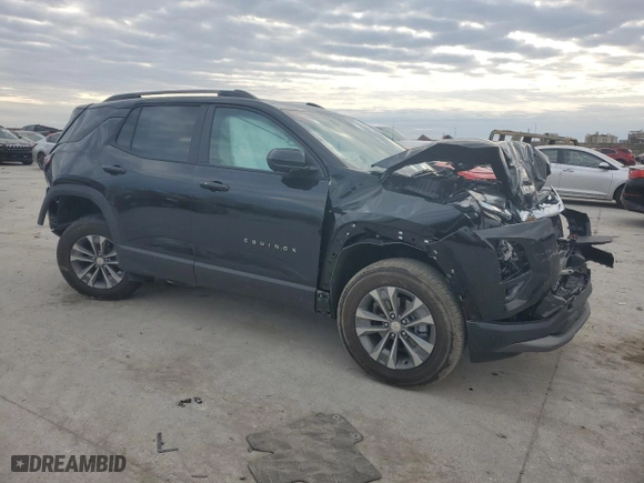 2025 Chevrolet Equinox FWD LT with VIN 3GNAXHEG2SL138916, listed as a Copart auction lot 88644535 with 0 mi miles and Salvage Title. Bid and sale history available at carsss.com. Image 4.