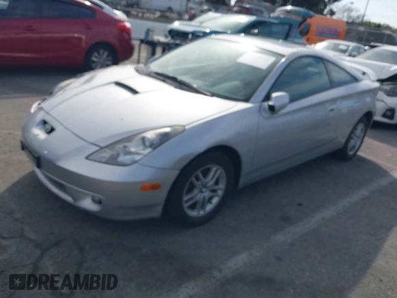 2002 Toyota Celica GT with VIN JTDDR32T720138363, listed as a IAAI auction lot 41594016 with 55,097 mi miles and . Bid and sale history available at DreamBid. Image 2.