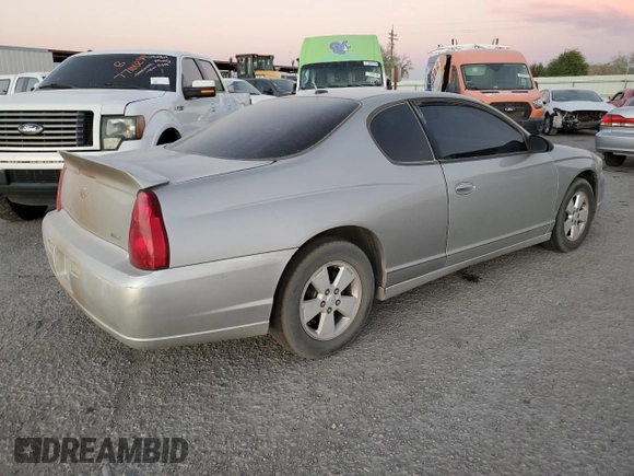 2007 Chevrolet Monte Carlo LT with VIN 2G1WK15K079419964, listed as a Copart auction lot 75769884 with 199,435 mi miles and Clean Title. Bid and sale history available at carsss.com. Image 3.