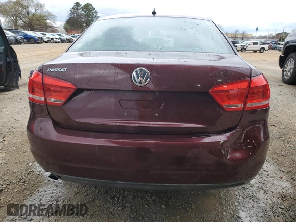 2014 Volkswagen Passat S with VIN 1VWAP7A30EC001976, listed as a Copart auction lot 49905115 with 156,022 mi miles and Salvage title. Bid and sale history available at DreamBid. Image 6.