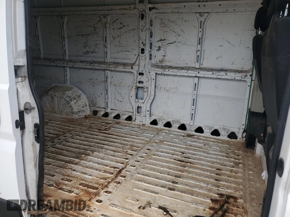 2019 Ram ProMaster Cargo with VIN 3C6URVJG3KE562105, listed as a Copart auction lot 51966005 with 117,550 mi miles and Clean Title. Bid and sale history available at DreamBid. Image 10.