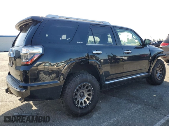 2016 Toyota 4Runner Limited with VIN JTEBU5JR0G5400821, listed as a Copart auction lot 51935645 with 47,914 mi miles and Salvage Title. Bid and sale history available at DreamBid. Image 3.