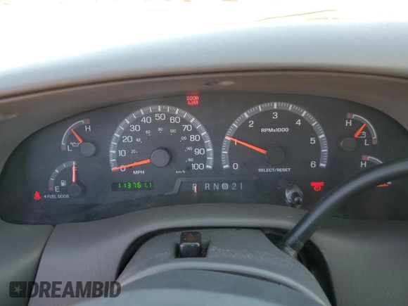 2003 Ford F-150 XL with VIN 2FTRX18L43CA34088, listed as a Copart auction lot 50604455 with 113,761 mi miles and Salvage Title. Bid and sale history available at carsss.com. Image 9.